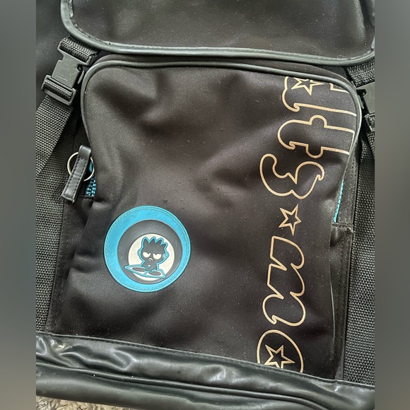 Sanrio Vintage 2000 Y2K Rare DJ Badtz Maru Backpack - Picture 2 of 13
